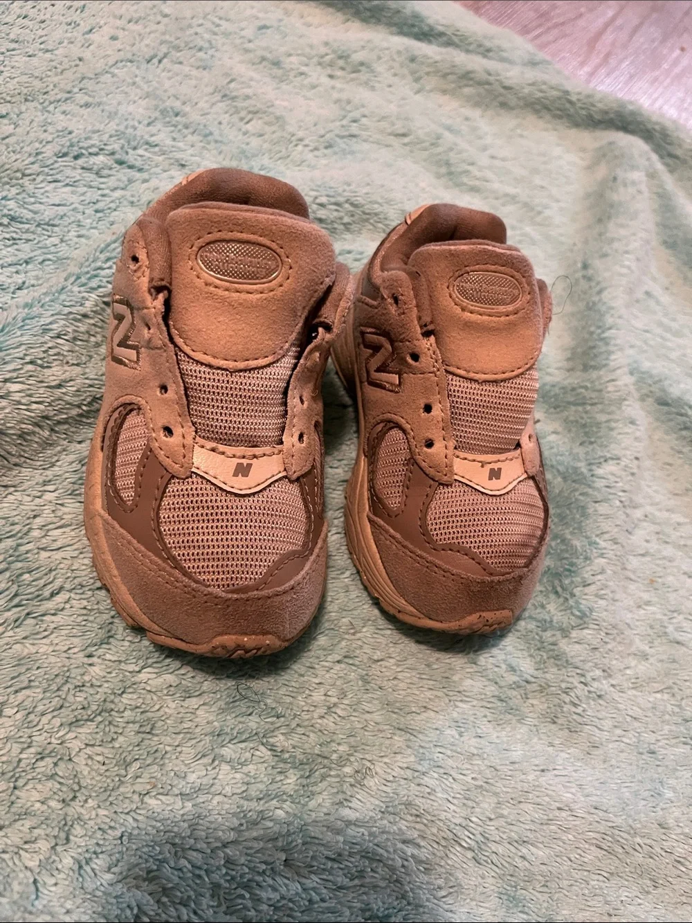 Kids tan Athletic Sneakers - New Balance
